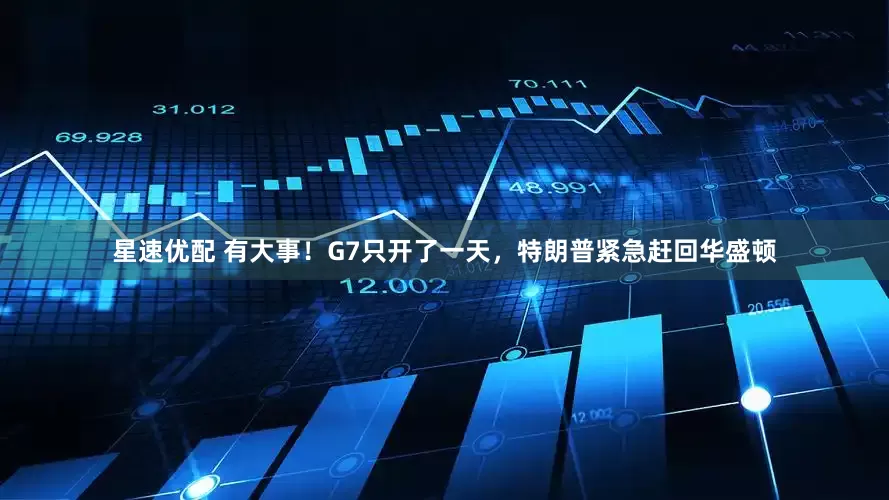 星速优配 有大事！G7只开了一天，特朗普紧急赶回华盛顿