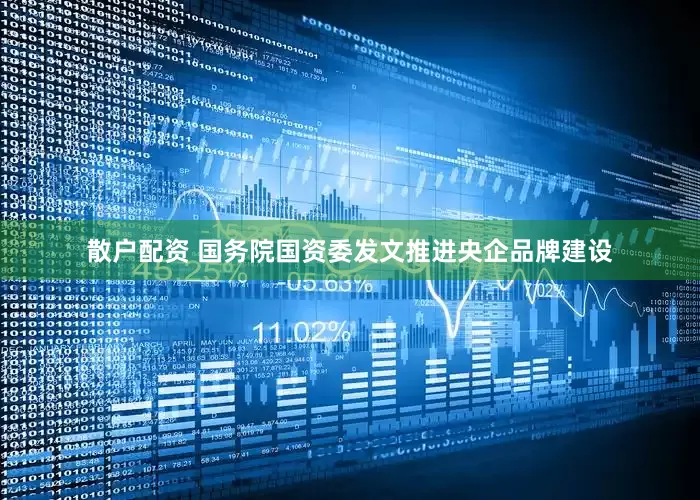 散户配资 国务院国资委发文推进央企品牌建设