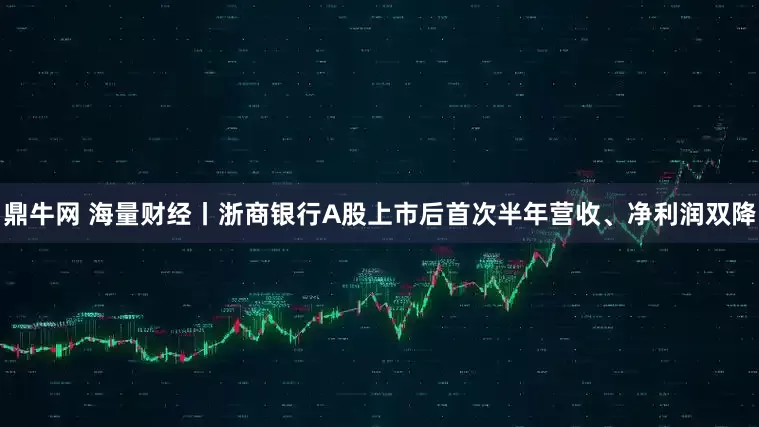 鼎牛网 海量财经丨浙商银行A股上市后首次半年营收、净利润双降