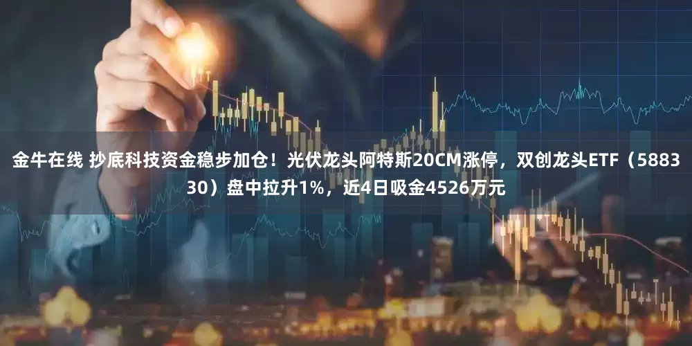 金牛在线 抄底科技资金稳步加仓!光伏龙头阿特斯20CM涨停,双创龙头ETF(588330)盘中拉升1%,近4日吸金4526万元